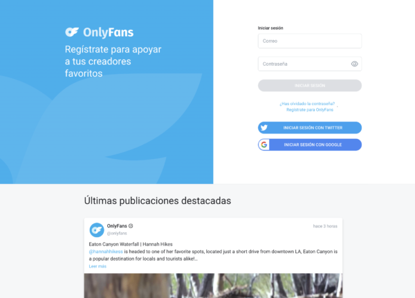 Onlyfans: Paso a paso para crear una cuenta